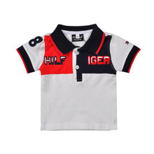 Vêtements pour enfants en gros impression T-shirt en coton du garçon